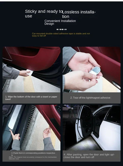 Mini Luminária de Leitura com Sensor de Toque - Luz de Teto Automotiva e Luminária de Ambiente com Carregamento USB
