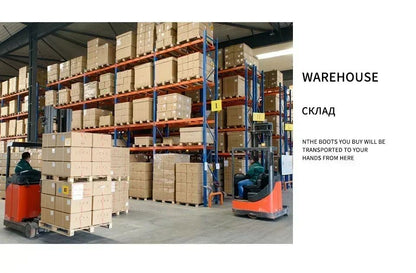 Winter Warm Men Boots Leather Mens Snow Boots with Fur Handmade Waterproof Male Ankle Boots No-slip High Top Male Work Shoes