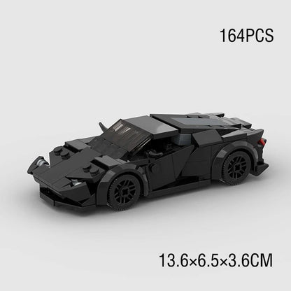 MOC Speed Sports Super Carro de Corrida Blocos de Montar DIY Tijolos Cidade Rally Técnico Grande Veículo de Corrida Presente de Natal Brinquedo