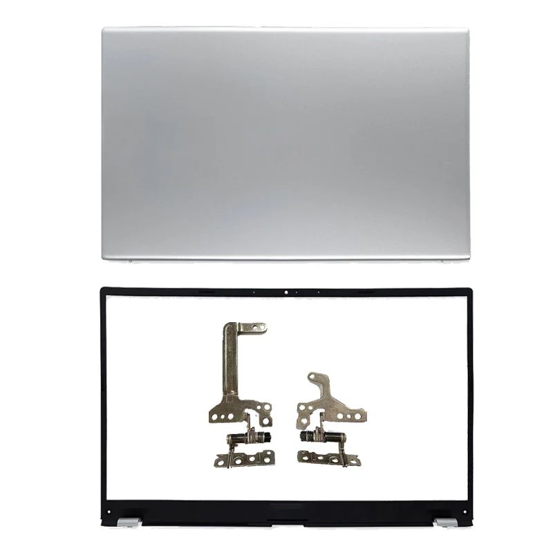 Para VivoBook 15 X512 V5000F V5000J V5000D X512F A512 A512F F512 Tampa Traseira do LCD do Laptop Painel Frontal Dobradiças do Palmrest Base Inferior