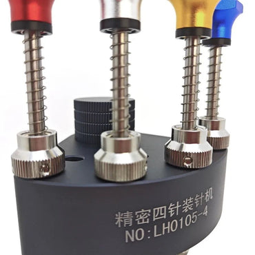 High Precision 4 Pins Watch Hands Presser Steel Watch Needle Installing Setting Fitting Watch Repair Tools & Kits for Watchmaker