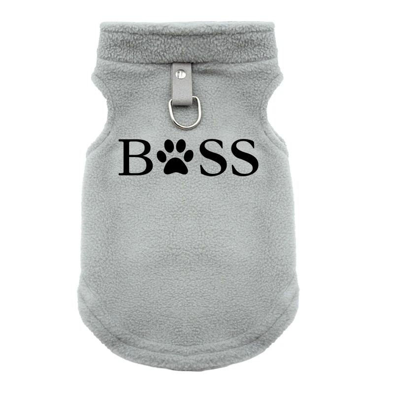 Roupas para cães BSS, casaco de outono inverno, colete quente de lã para cães pequenos Chihuahua Bulldog, jaquetas, fantasias e suprimentos
