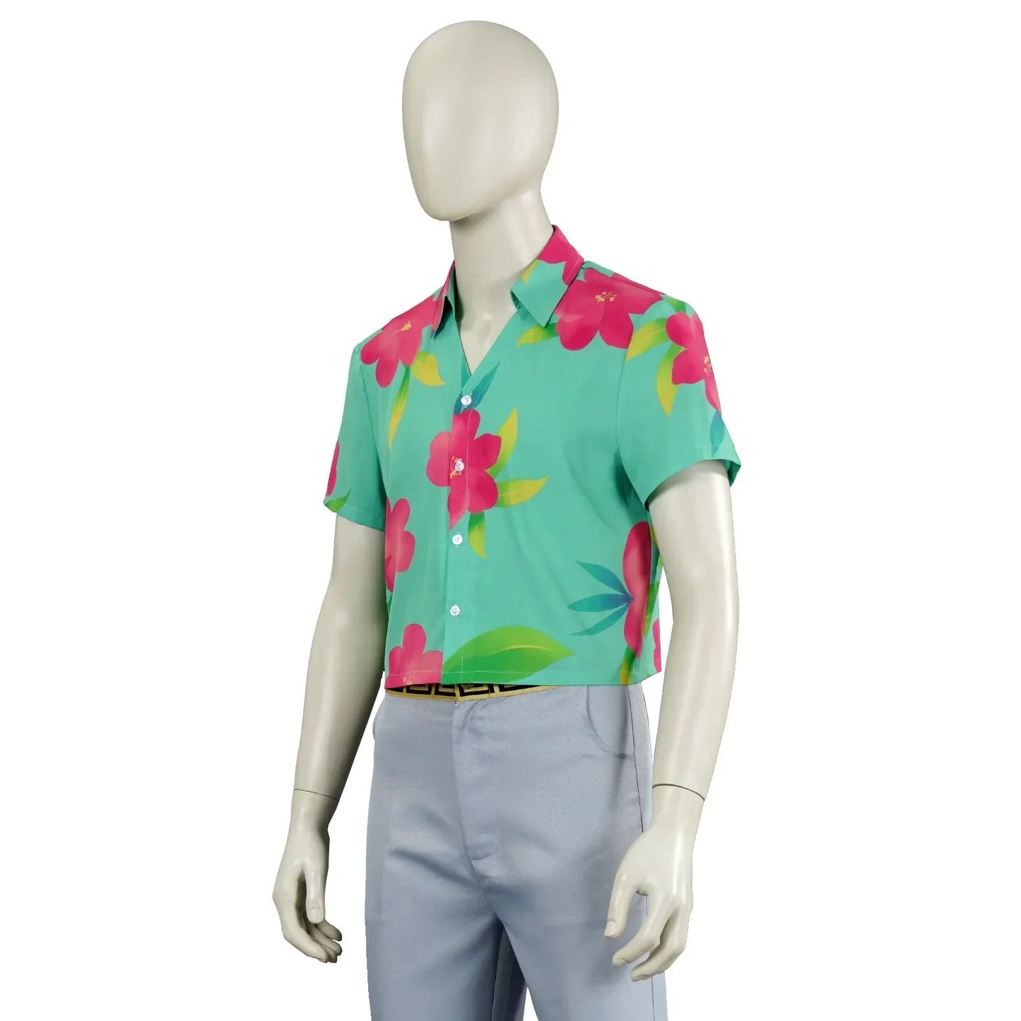 KPp Boys Abby Cosplay Floral Shirt Wig Hat 2026 Disfraz Soda Pop Costume Kids Men Halloween Party Clothes