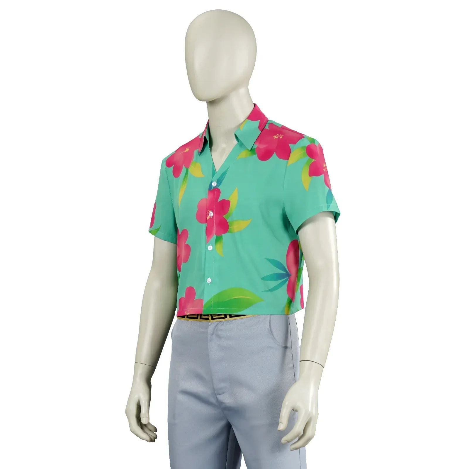 KPp Boys Abby Cosplay Floral Shirt Wig Hat 2026 Disfraz Soda Pop Costume Kids Men Halloween Party Clothes