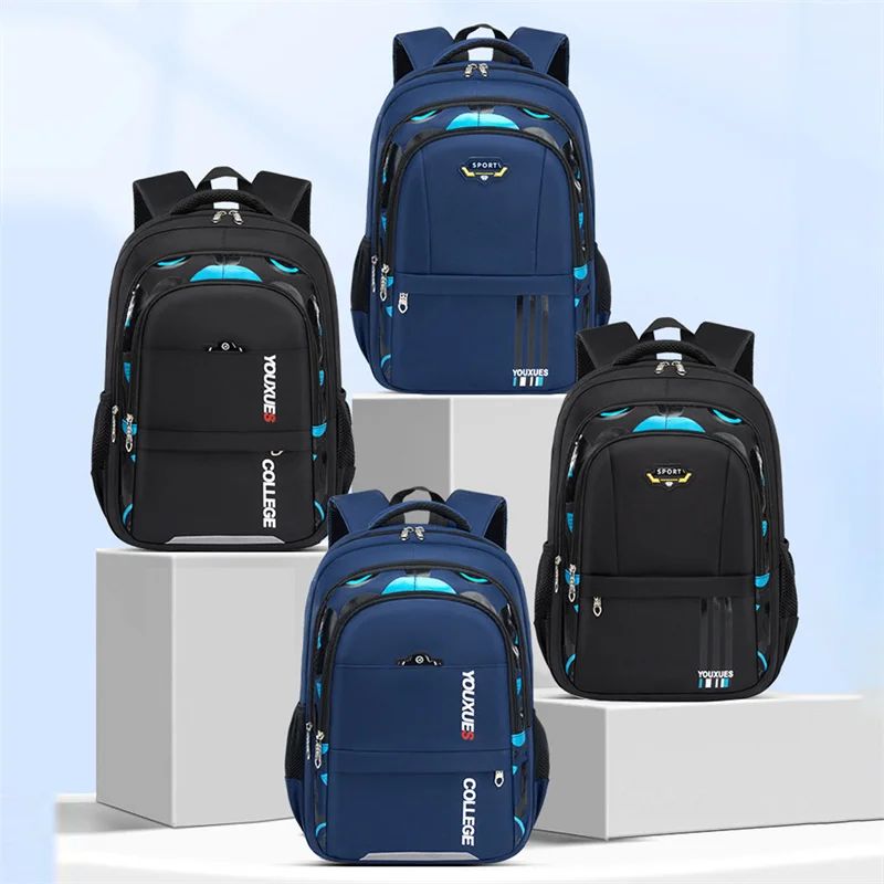 Novas Mochilas Escolares Infantis Mochila Infantil Para Alunos do Ensino Fundamental Mochila Impermeável Para Meninos Adolescentes Mochila Para Livros