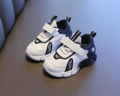 Size 20-31 Children Wear-resistant Casual Sports Shoes Baby Anti-slip Toddler Shoes Girls Boys Kids Soft Bottom Running Sneakers