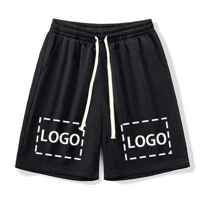 Men's Loose Shorts Custom Logo Y2K Streetwear Casual Beach Shorts For Men Hip Hop Fashion Summer Shorts