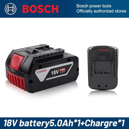 ?Bateria Bosch 100% original de 18V, baterias sobressalentes de 18V e 6000mAh, sistema profissional sem fio, ferramenta BAT609 BAT618 GBA18V80