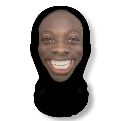 3D Printed Celebrity Realistic Face Mask Stretch Mesh Full Face Mask Men Role Play Headdress Hip Hop Balaclava Cosplay Mask