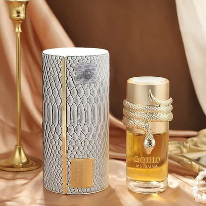 Perfume Unissex Árabe do Oriente Médio Moussa Man Snake Mystery, 100ml, com Fragrância de Longa Duração e Excelente para Presentear