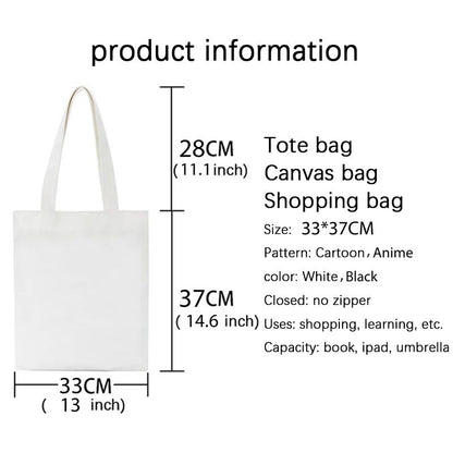 Customized Canvas Bags Shopper Shoulder Bag Big Women Designer Handbags Shopping Tote Casual Woman Students Beach Bag
