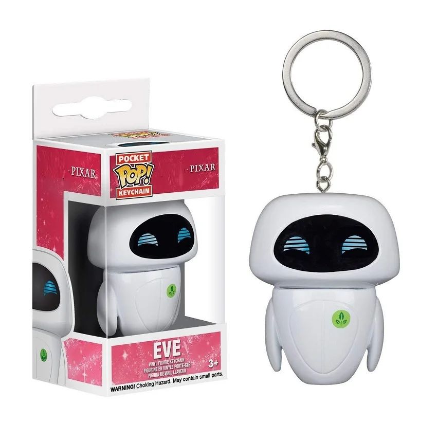 FUNKO Dumbo Stranger Toy Story 4 Capitã Marvel Goose Wall-E Eva Chaveiro Brinquedos Boneco de Ação Modelo Colecionável