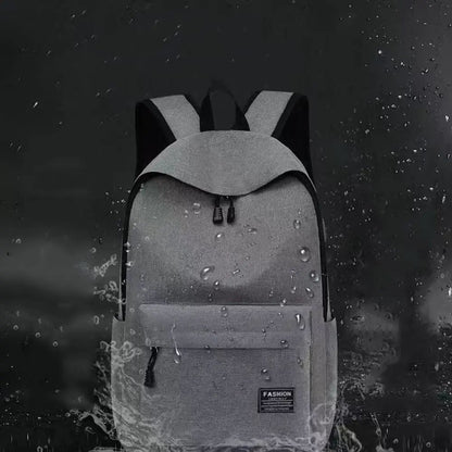 Mochila Masculina Casual Minimalista Versátil Mochila de Grande Capacidade Escolar para Estudantes Computador Bolsa de Viagem Mochila Unissex Lavável