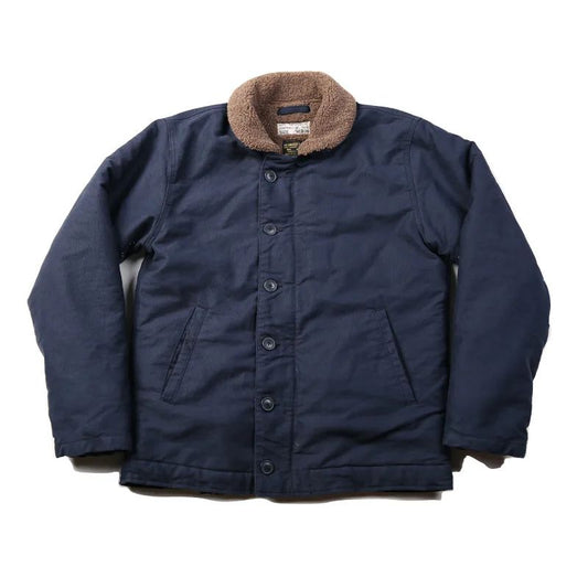 NON STOCK USN N-1 Deck Jacket Sherpa Lining Military Style Men Warm Coat 3 Colors