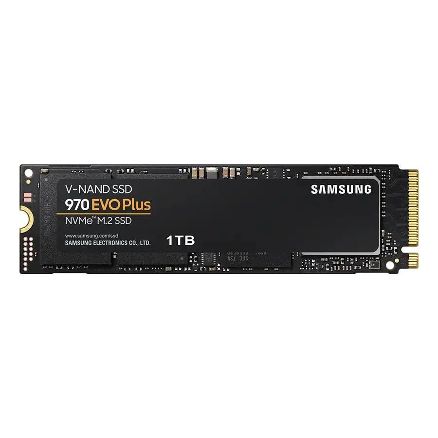 SSD Samsung 970 EVO Plus 1TB NVMe M.2, Unidade de Estado Sólido Interna com Tecnologia V-NAND, Expansão de Armazenamento e Memória para Jogos