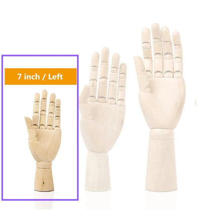 Wooden Hand Body Draw Action Toys Drawing Sketch Mannequin Model Movable Limbs Figures Home Decor Artist Models Jointed Doll