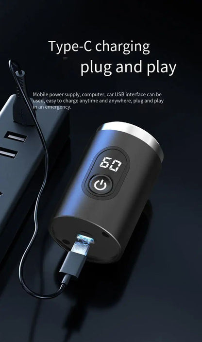 USB Charging Electric Shaver for Men Mini Multifunctional Portable Beard Shaver Water-Washing Feature Waterproof for Home Hotel