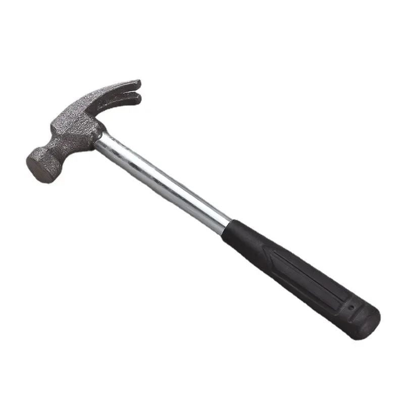 Martelo de Garra Multifuncional com Cabo de Aço Martelo de Segurança para Pregos Sem Marcação Quebra-Vidros Ferramentas Domésticas