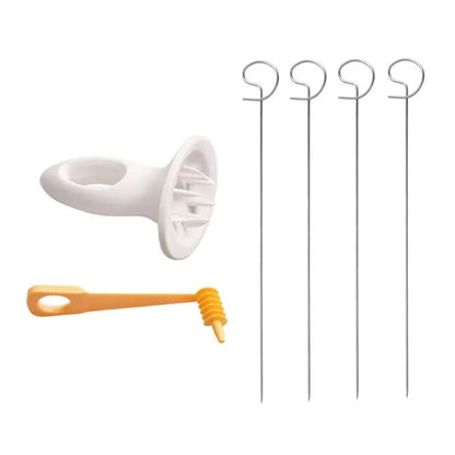 Cortador Espiral de Batata Whirlwind Máquina de Fazer Batata em Torre Fatiador de Vegetais Ferramentas Criativas para Legumes Acessórios de Cozinha Utensílios