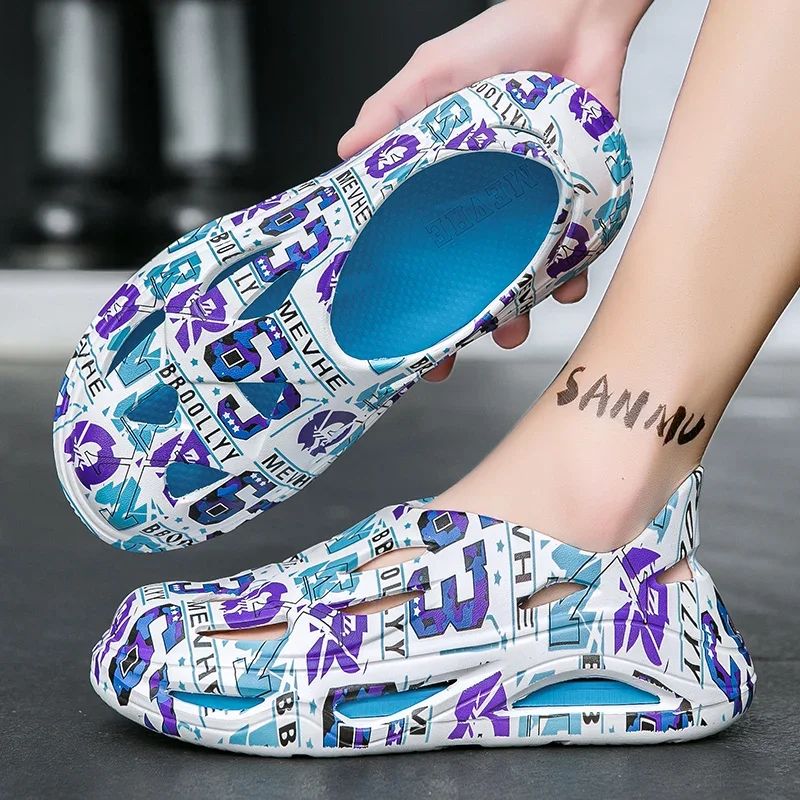 Clogs Men Waterproof Non-Slip Home Winter Warm Men Slippers Non-slips Ladies Soft Slippers Memory Foam Couples Shoes