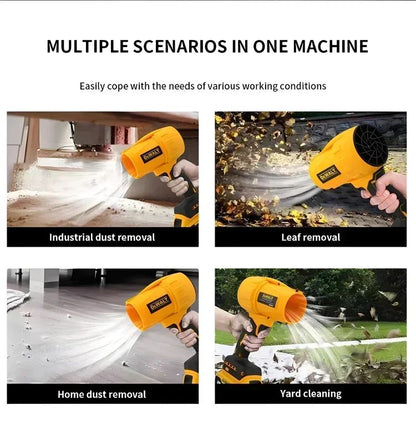 Soprador sem fio DeWalt 30000RPM Turbina elétrica Aspirador de pó doméstico Remoção de poeira portátil recarregável Ferramentas elétricas 20V