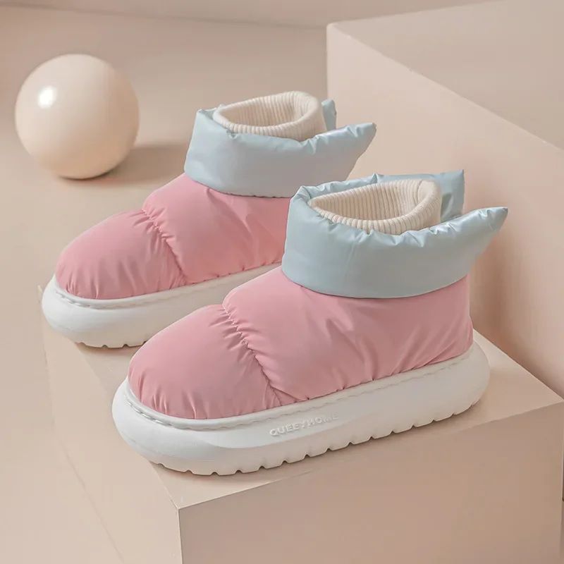 Winter Women's Boots  Waterproof Platform Cotton Shoes Snow Boots Plush Warm Indoor New Comfortable Anti Slip Ankle Boots