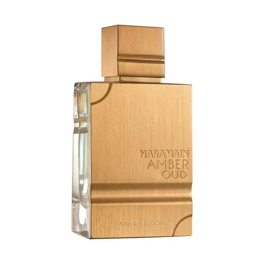 Al Haramain Amber Oud Gold EDP 60ml – Perfume de Oud, Âmbar e Baunilha, Presente para Halloween, Ação de Graças e Natal