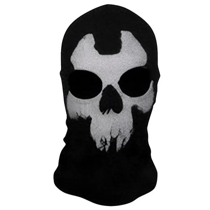 Halloween new mask Black Mask Balaclava Beanies Hats Men Ghost Skull Full Face Warmly Mask Hood Beanie Ggorros Hombre Casquette
