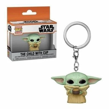 29 estilos FUNKO Chaveiros Star Wars Baby Yoda Chaveiro Brinquedo Boba Fett IG-11 The Mandalorian Darth Vader Stormtrooper Chaveiros