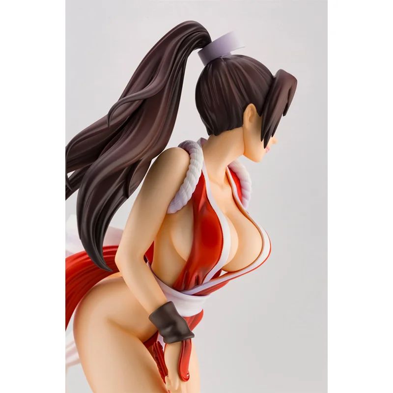 KOTOBUKIYA Original The King of Fighters '98 Jogo Anime SNK Mai Shiranui Boneco de Ação Brinquedos para Crianças Presente Modelo Colecionável