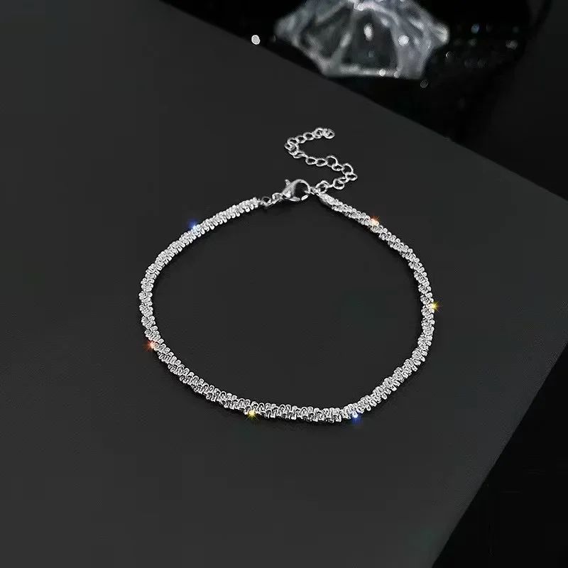 Pulseira de Tulipa de Opala Requintada com Zircônia para Mulheres Acessório Diário Personalizado da Moda Joias para Festas Presentes de Aniversário