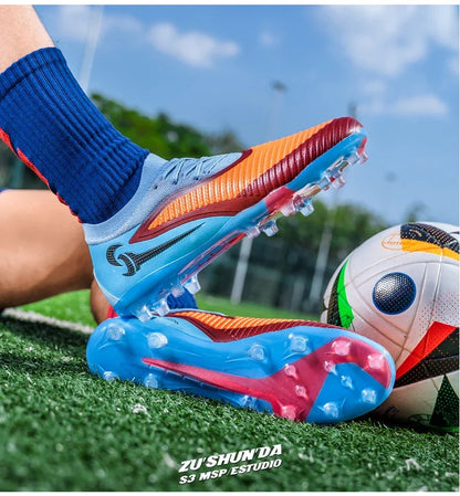 Men Football Shoes Fast Non-Slip Outdoor Football Field Boots Professional Grass Training Soccer Shoes Society Cleats Sneaker