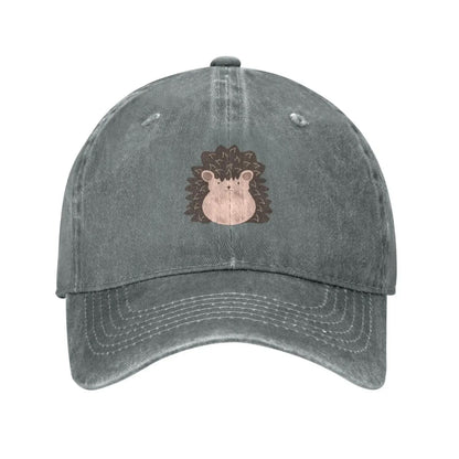 Cute Hedgehog Baseball Cap for Men Women Vintage Trucker Hats Dad Caps for Daily
