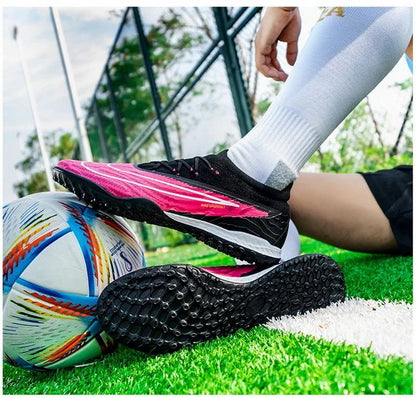 Society Cleats Men Soccer Shoes Professional Boys Football Boots Indoor Original Football Field Boots Sneakers Training Fast