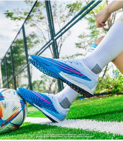 Society Cleats Men Soccer Shoes Professional Boys Football Boots Indoor Original Football Field Boots Sneakers Training Fast