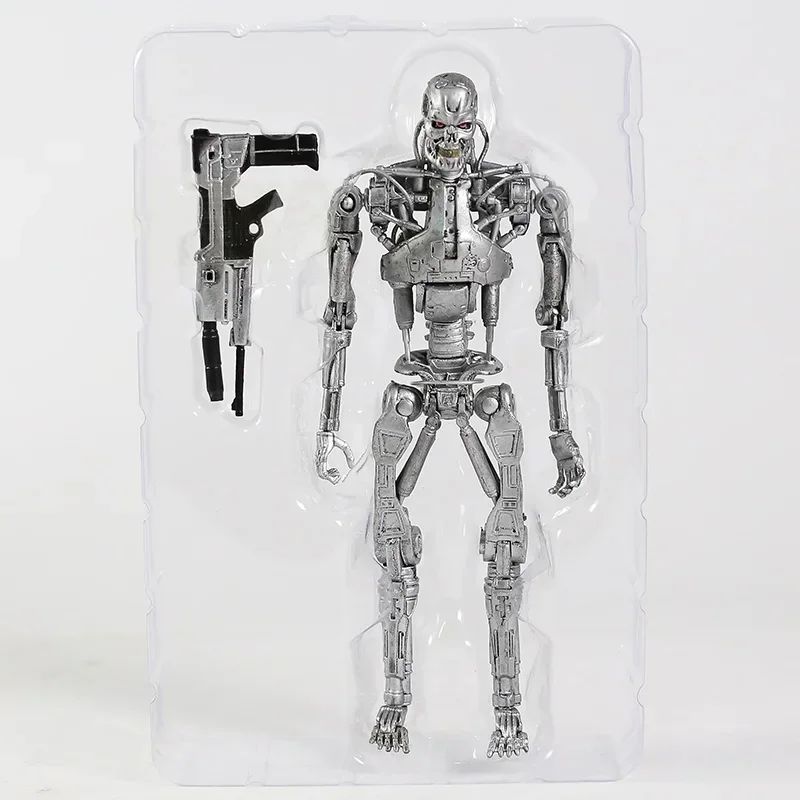 NECA Terminator Genisys T-800 Guardian Endoskeleton Articulações Figura de Ação Móvel Modelo Brinquedo