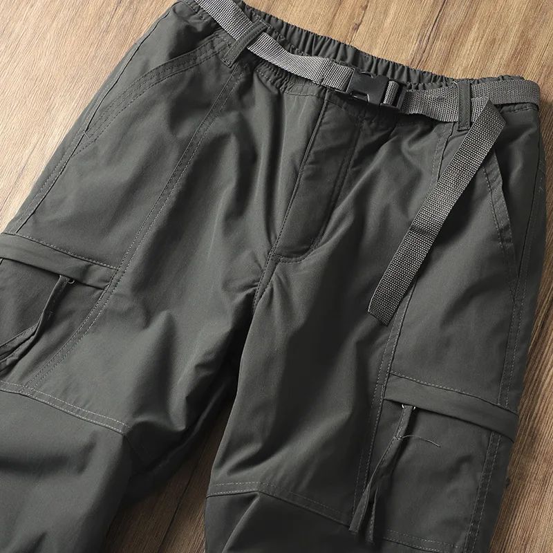 Calças Masculinas de Caminhada ao Ar Livre em Fleece Engrossado Corta-Vento Impermeável Soft Shell Reta Calças de Trabalho Resistentes ao Frio e Quentes
