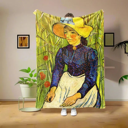 Cow pattern Blanket Flannel Blanke Bed Sofa Travel Camping Super Soft Cozy Plush Blanket Cheetah Print Blanket for All Seasons