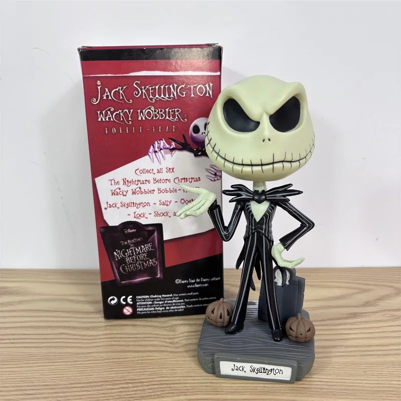 Disney The Nightmare Before Christmas Anime Figure Jack Skellington Model Desktop ornaments Halloween Room Decoration Toy Gifts