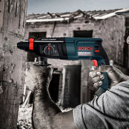 Empunhadura genuína Bosch GBH2-28, martelo e picareta de concreto multifuncionais de 800W e quatro encaixes para uso industrial