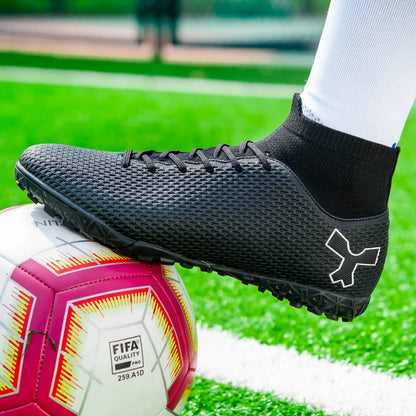 Quality Soccer Cleats for Men Soccer Shoes Society Boys Football Boots Children Football Shoes Sneakers Unisex Soccer Boots