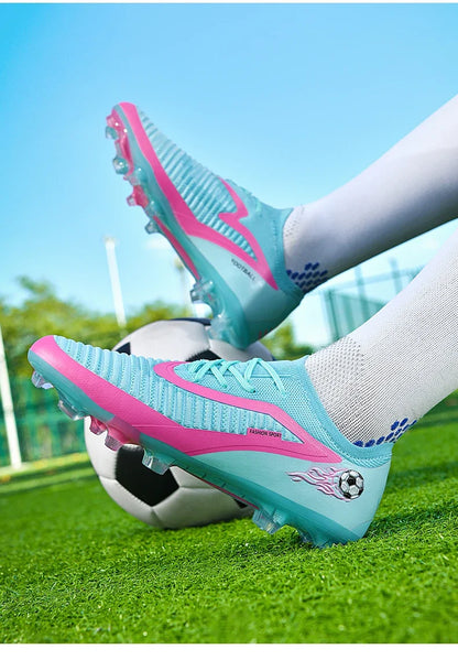 Men Soccer Shoes Original Fast Professional Unisex Cleats Low Cut Football Field Boot Non Slip Comfortable Outdoor Sneaker Match