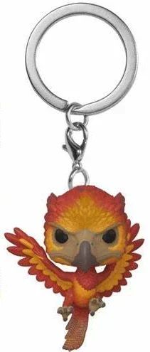 2025 Novo Chaveiro FUNKO Harry com Caixa Ginny Ron Fawkes Hedwig Hermione Pocket Boneco de Ação de Vinil Brinquedos Presentes Decoração