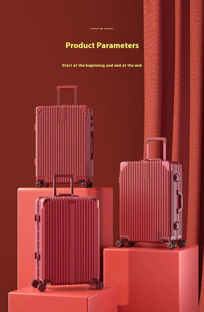 Suitcase Travel Suitcase Fashion Enterprise Suitcase Compact 20-28-inch Lightweight Carrier Roller Suitcase Makeup Box Set