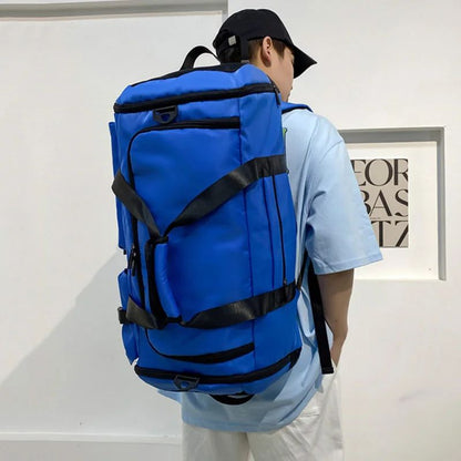 Gym Bags For Men Backpack Women Large Capacity Sports Duffle Traveling Bag With Shoes Compartment Sac De Yoga Sport Dropshipping