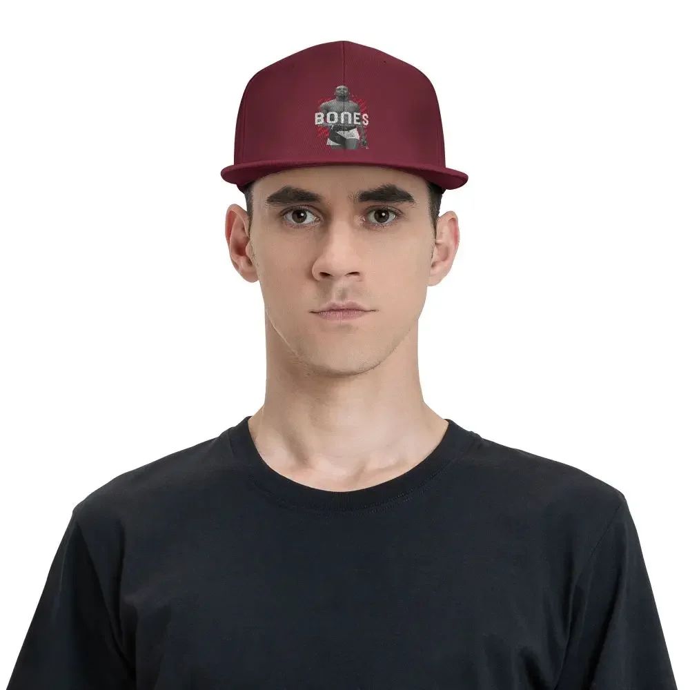 Boné de beisebol ajustável hipster engraçado Jon Jones The Bones Snapback Cap