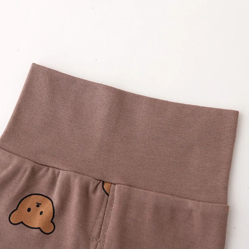 0-3T Baby Cotton Top Pant Suit Newborn Kid Boys Girls Clothes Set Long Sleeve Pj Set Cute Sweet Sleepwear Pajamas Set Outfit