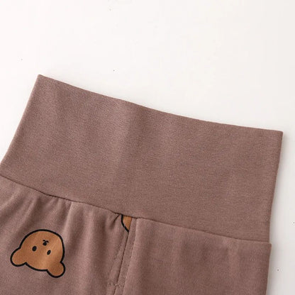 0-3T Baby Cotton Top Pant Suit Newborn Kid Boys Girls Clothes Set Long Sleeve Pj Set Cute Sweet Sleepwear Pajamas Set Outfit