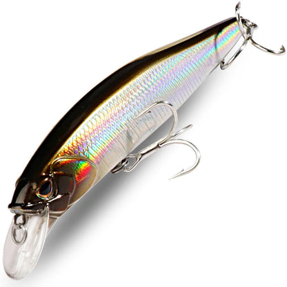 Minnow Afundante 19g Jerkbait Flutuante 15g Isca de Pesca Anzóis Triplos Swimbait Pesca Popper Tackle Wobbler Isca Artificial