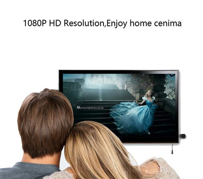 1080p Wireless Wifi Display Adapter Hdmi Extender Screen Mirroring Share for IPhone 11 13 15 IPad Android Phone To TV Projector
